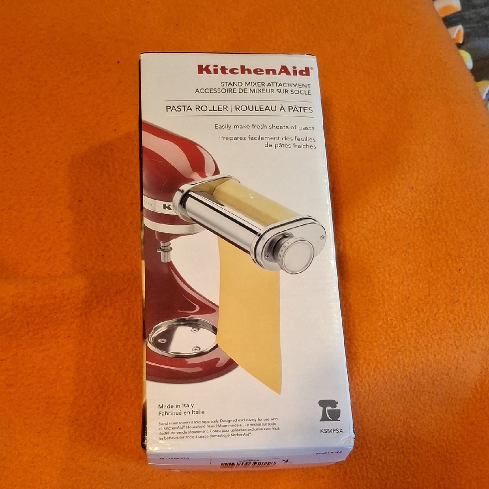 KitchenAid Red Pasta Roller Accessory